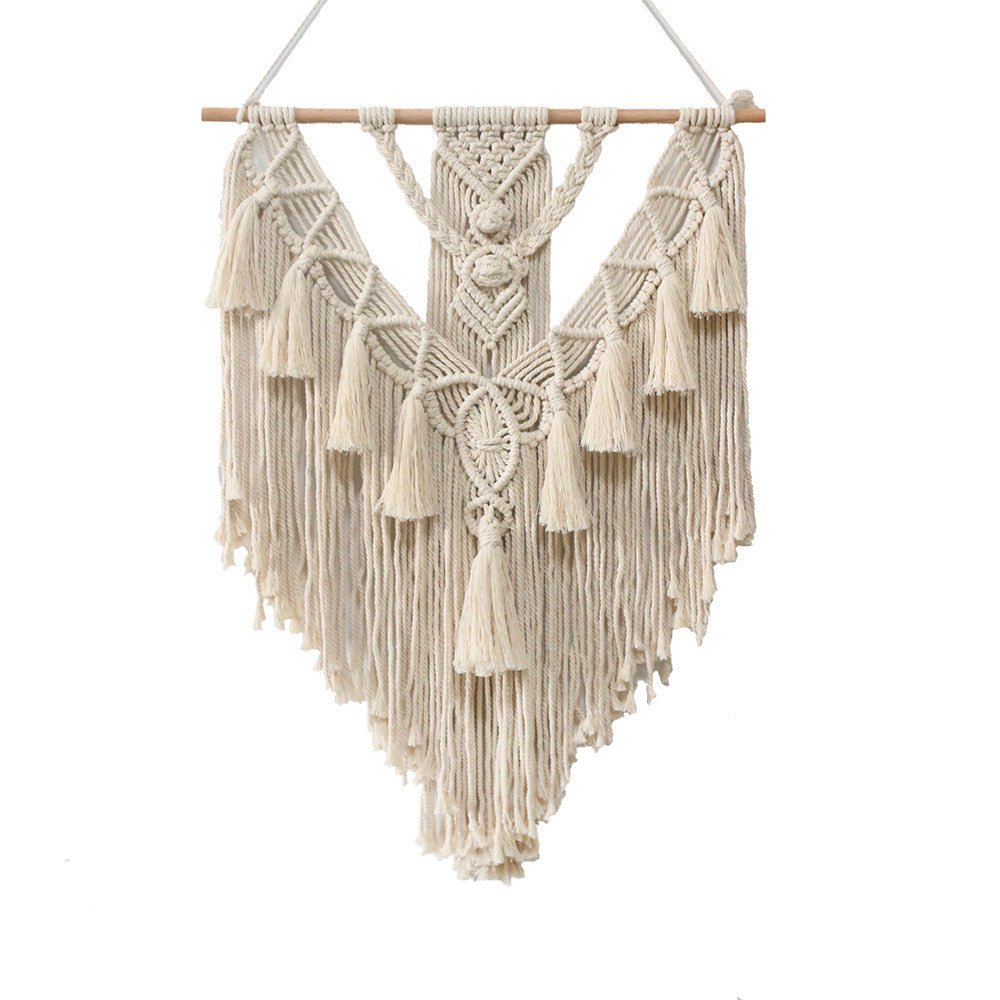 Hand - woven Pendant Macrame Wall Hanging Boho Woven Tapestry - AURA