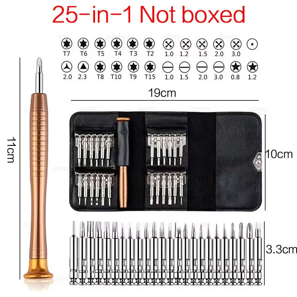 Precision Screwdriver Set, Laptop Tool Kit, 152/25 in 1 Professional Computer Screwdriver - AURA