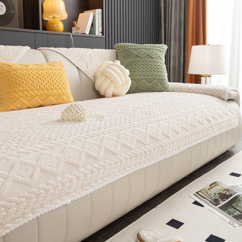 Non - slip Anti - cat's Paw Leather Sofa Cover Cover Cloth - AURA