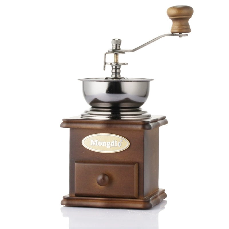 Mongdio Retro Coffee Machine Household Small Hand Grinder - AURA