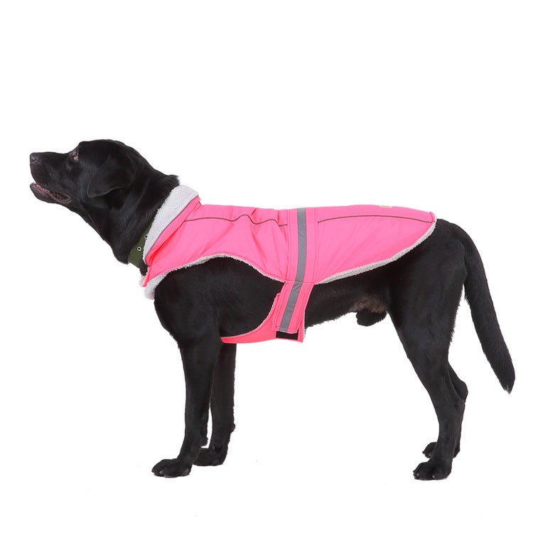 Pet clothes winter clothes night reflective pet clothes - AURA