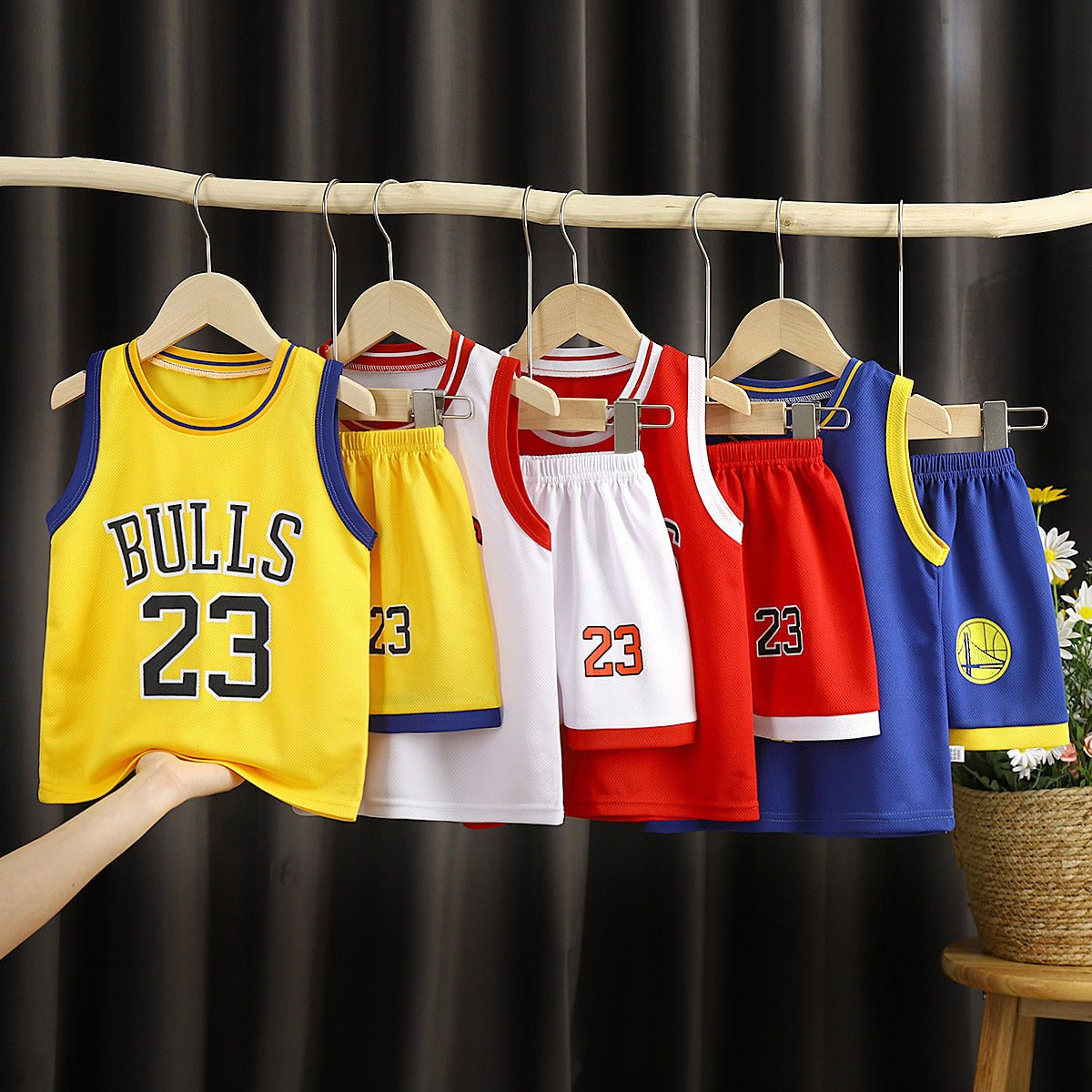 Children's Clothing Sports Basketball Wear Children's Clothing Boys' Suit - AURA
