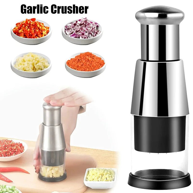 Garlic Crusher Onion Chopper Multipeler Vegetables Chopper - AURA