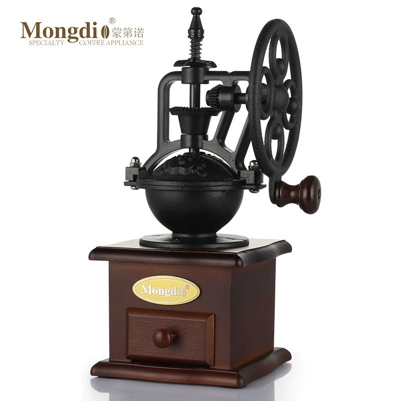 Mongdio Hand Grinder Coffee Machine For Home Retro Manual Grinding Machine - AURA