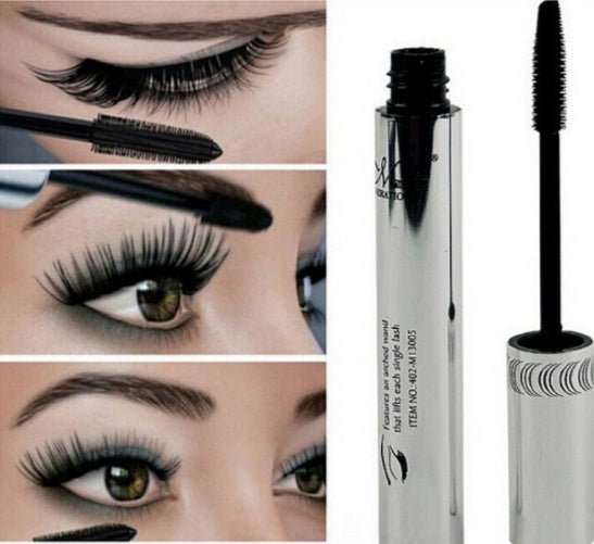 Long Curling Eyelash Extension Black Fiber Mascara Eye Lashes Makeup - AURA
