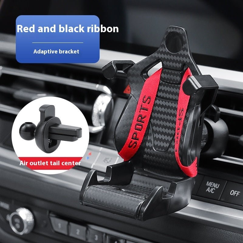 Racing Seat Shape Car Phone Holder Auto Air Vent Mobile Phone Clip - AURA
