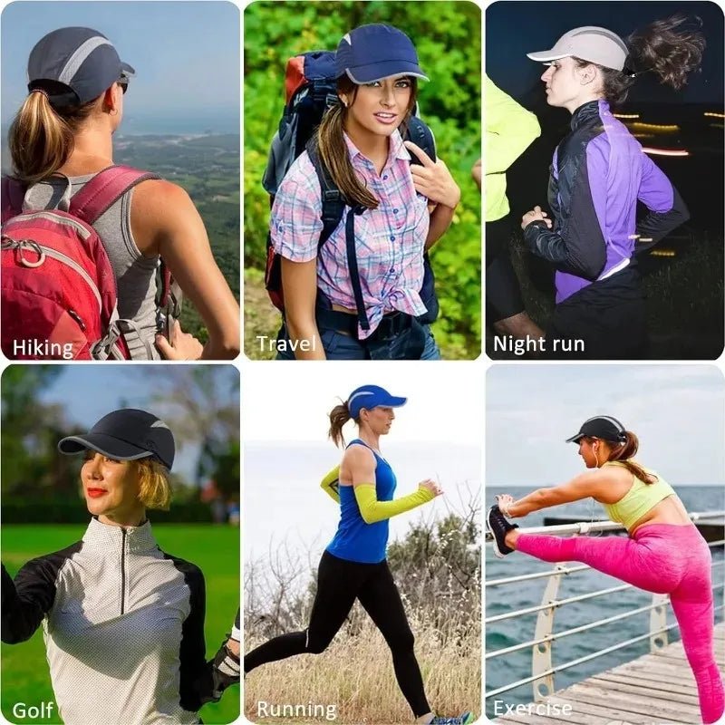 New Quick Dry Running Baseball Summer Cap Adorable Sun Fishing hat - AURA