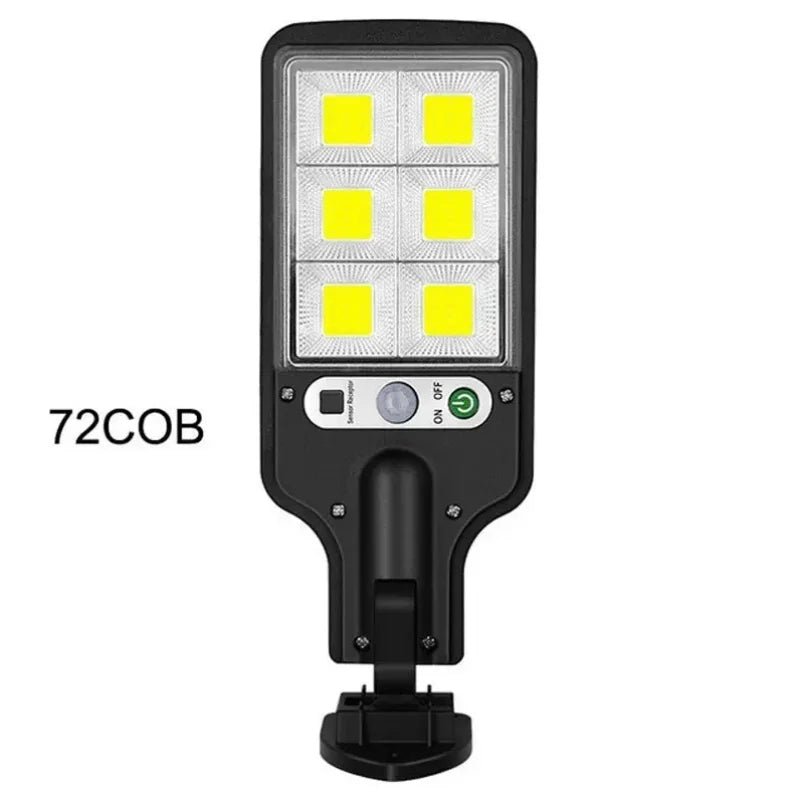 Solar Outdoor Led Courtyard Wall Lamp With 3 Mode Waterproof Motion Sensor - AURA