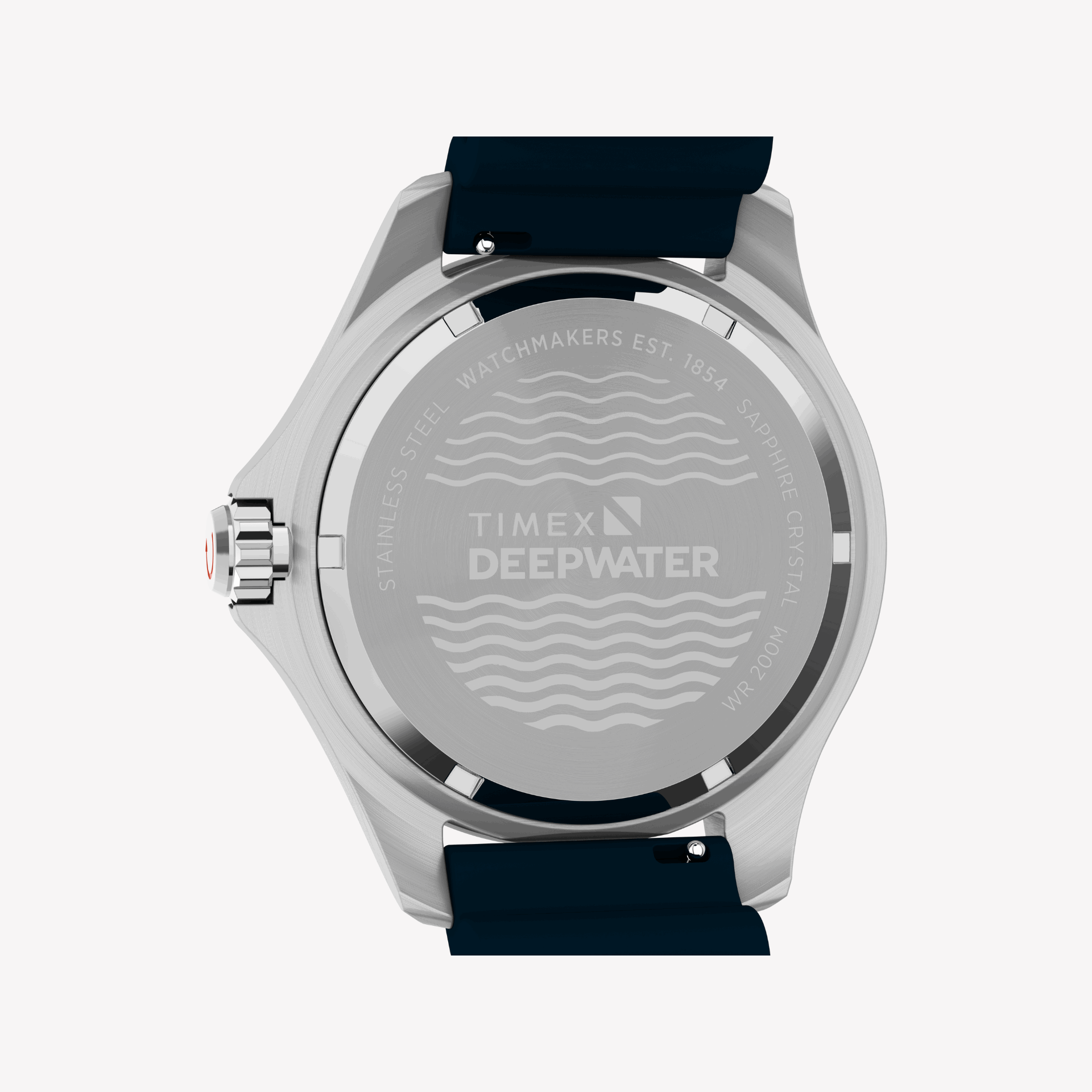 TIMEX Men's Silver/Blue Stainless Steel Watch | TW2W81500 - AURA