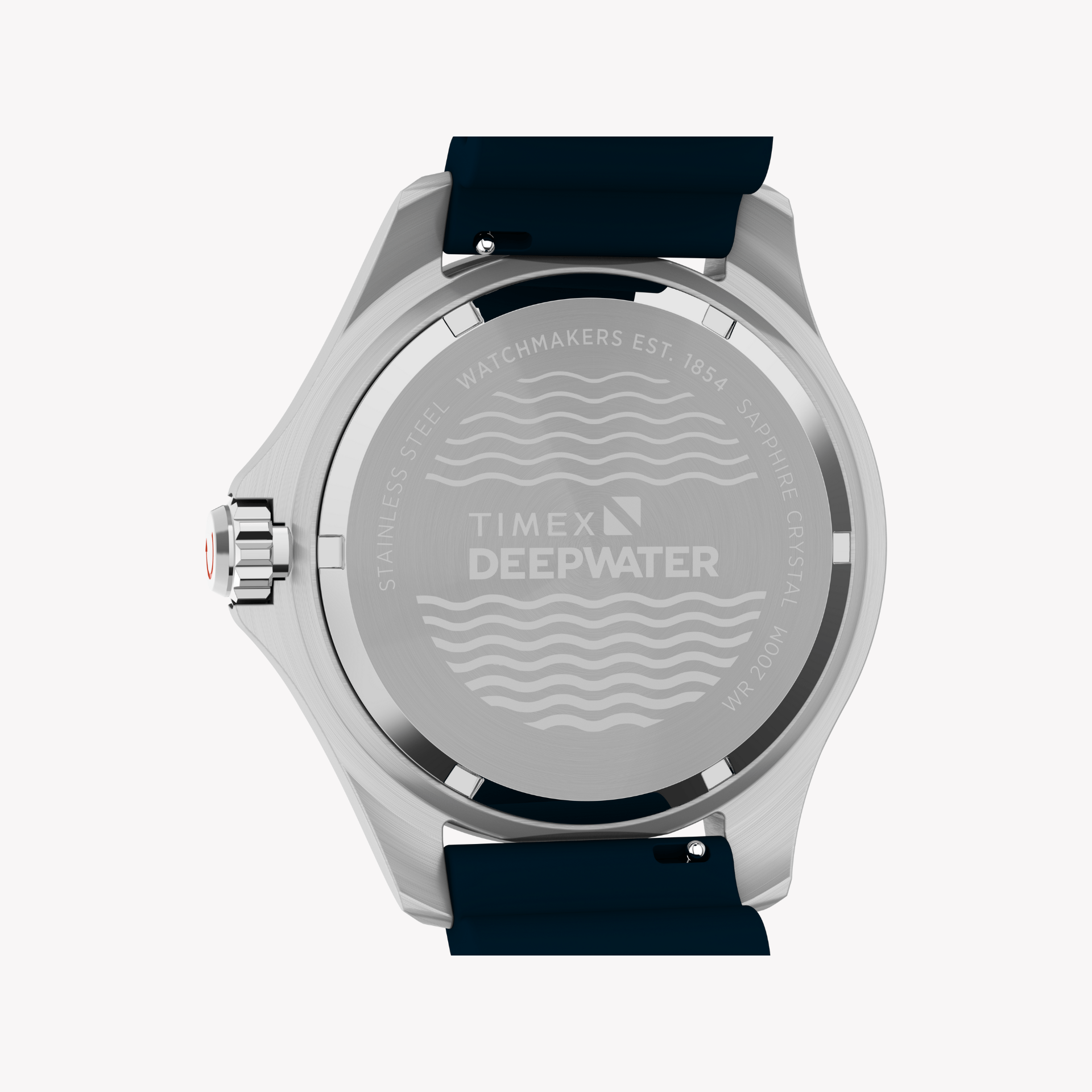 TIMEX Men's Silver/Blue Stainless Steel Watch | TW2W81500 - AURA