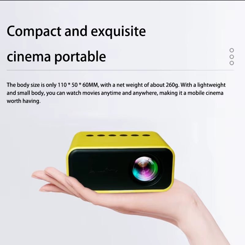 Xiaomi Mini Projector Portable Home Projector 8K HD - AURA