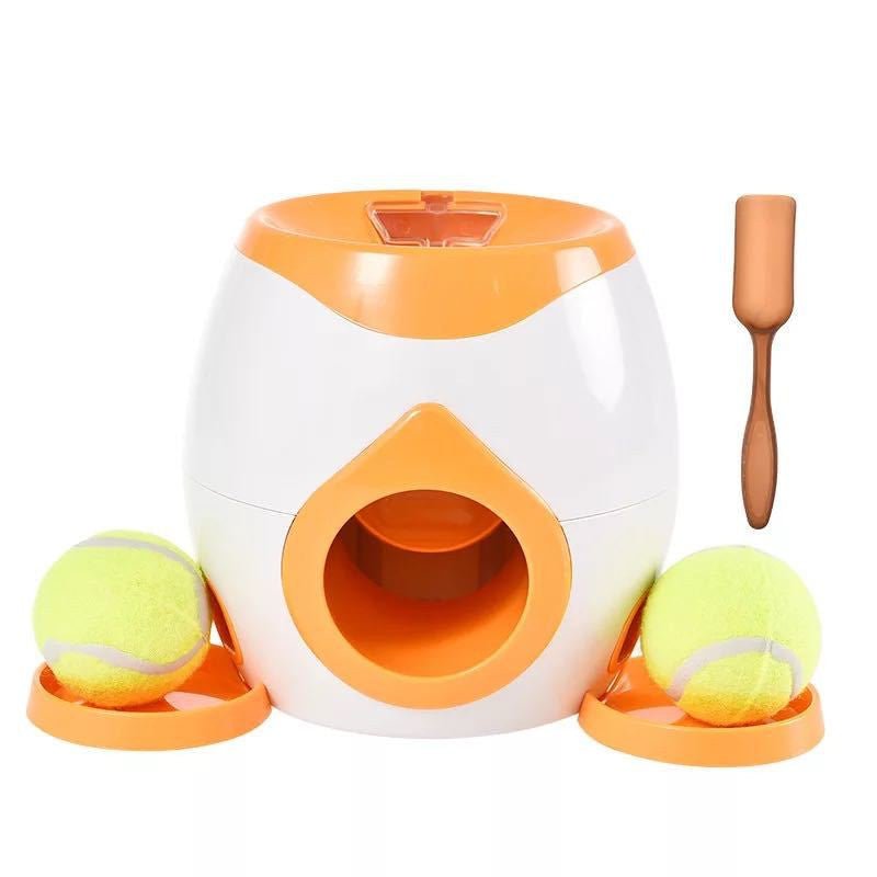 Smart Pet Feeder Tennis Ball Missing Device Throwing Reward Machine - AURA