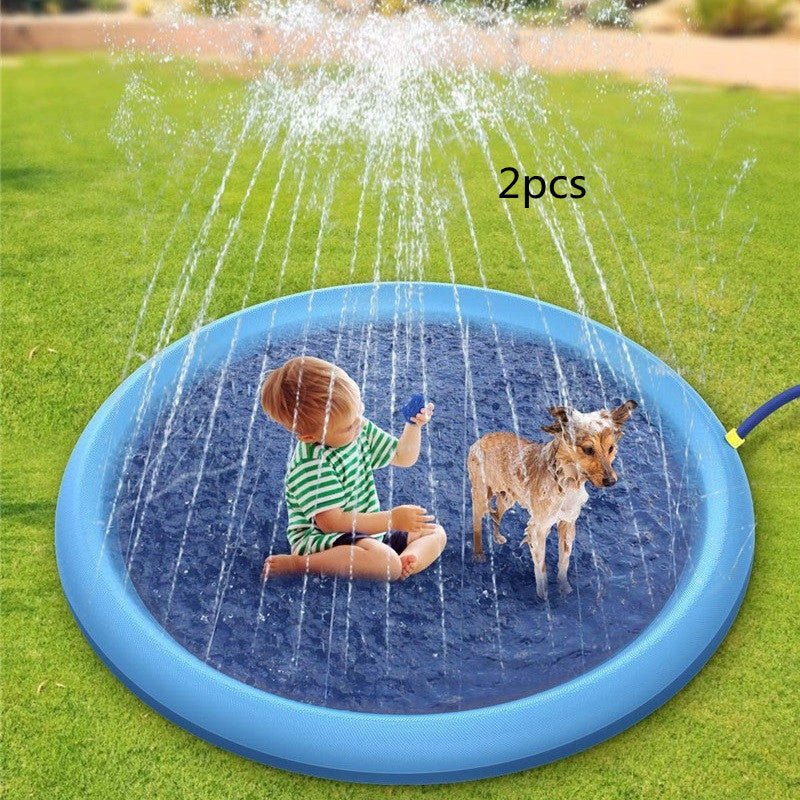 Non - Slip Splash Pad For Kids And Pet Dog Pool - Summer - AURA