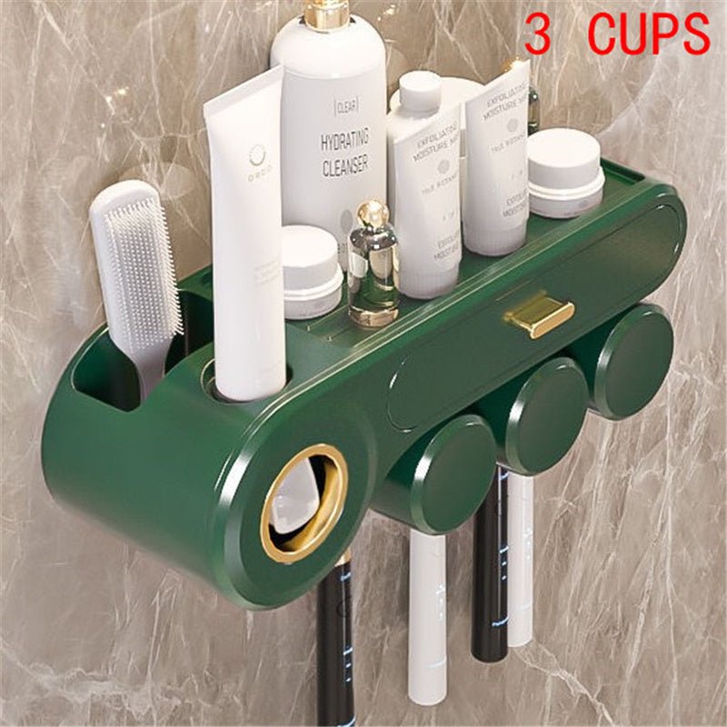 Household Bathroom Automatic Toothpaste Dispenser Toilet - AURA