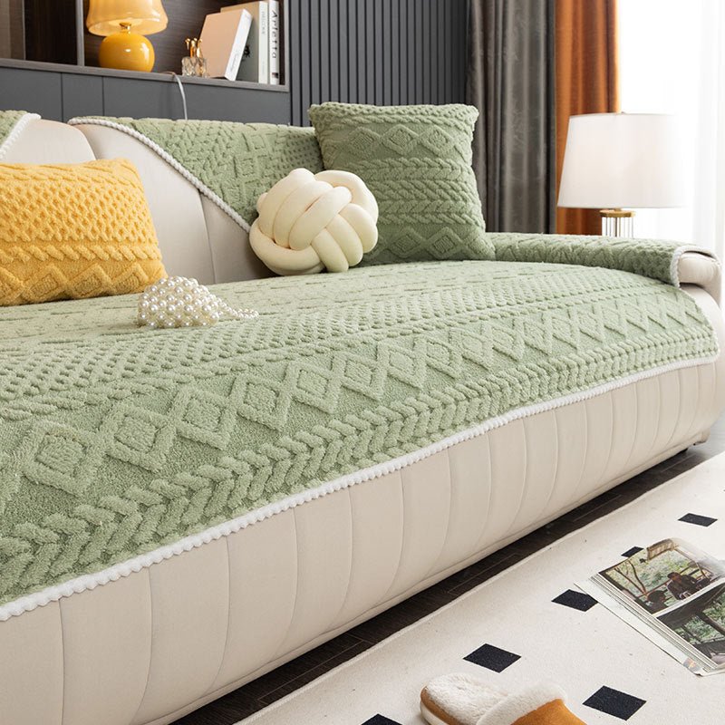 Non - slip Anti - cat's Paw Leather Sofa Cover Cover Cloth - AURA