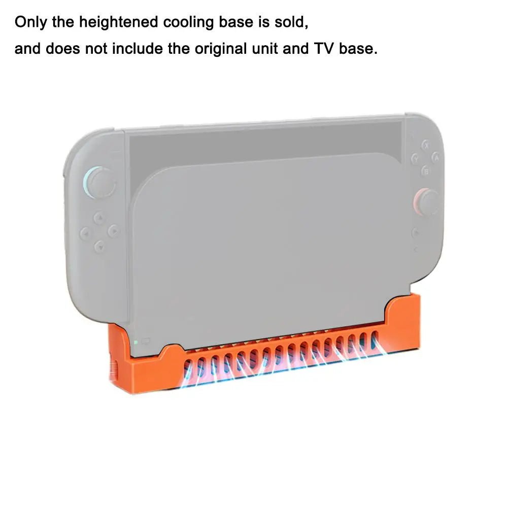 Console Cooling Fan Gaming Console For Switch2 Host Cooling Base Console - AURA