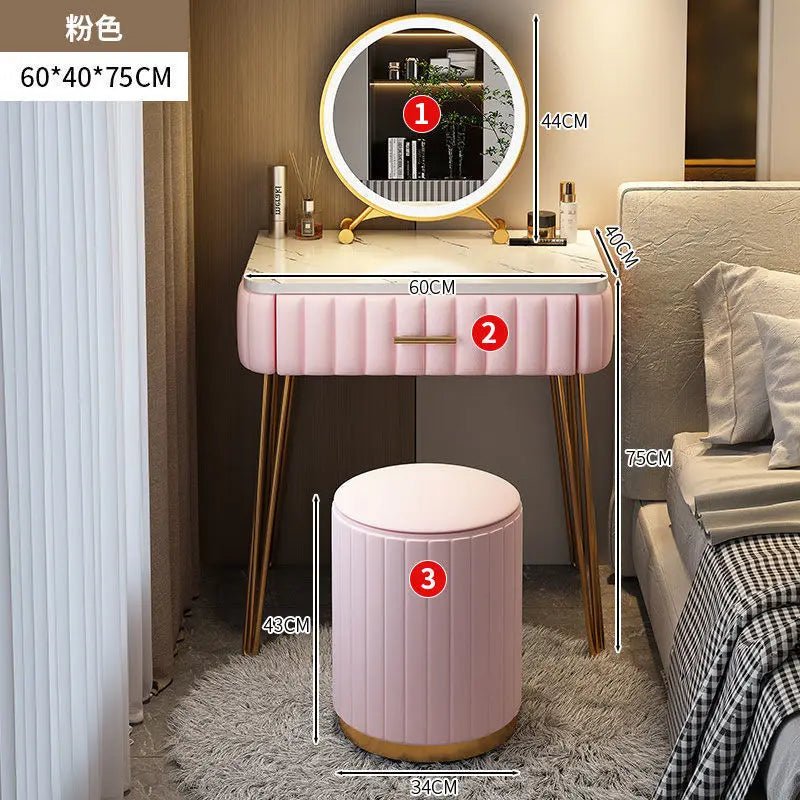 Nordic dressing table bedroom modern simple Internet celebrity ins style dressing table - AURA