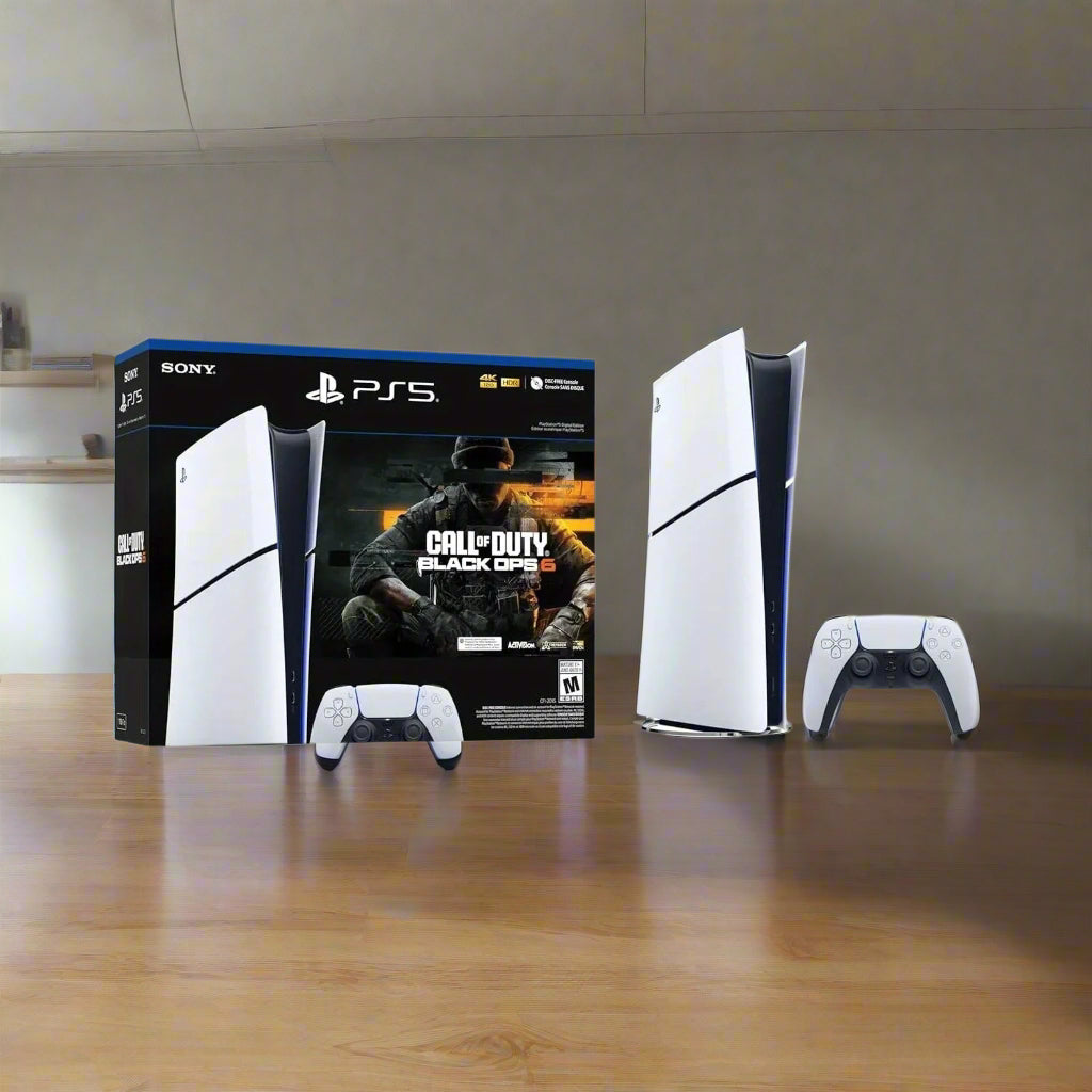 Playstation 5 Digital Edition – Call of Duty: Black Ops 6 Bundle (model group – slim) - AURA