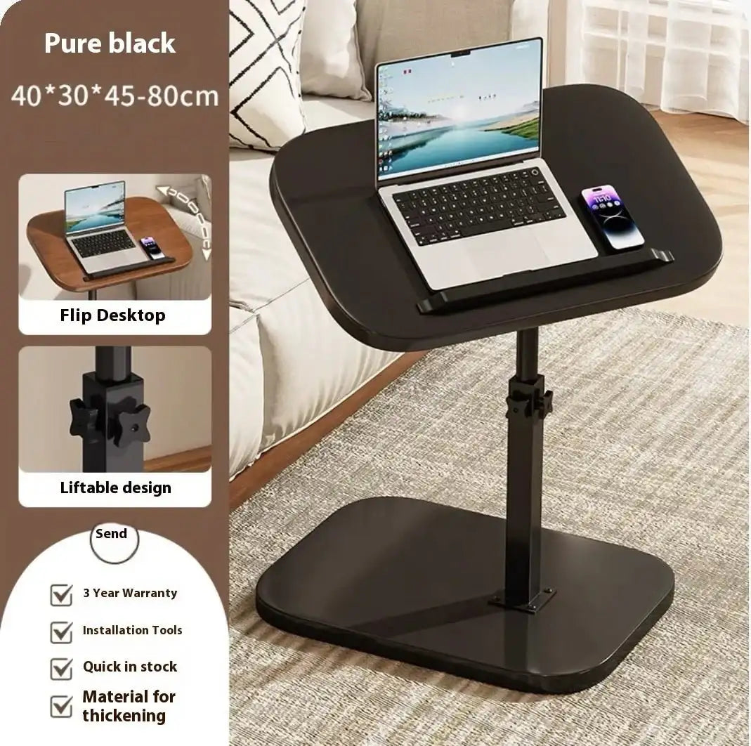 Mobile adjustable edge table Household foldable Mobile Lift Computer Desk - AURA