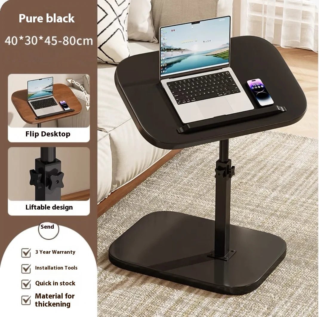 Mobile adjustable edge table Household foldable Mobile Lift Computer Desk - AURA
