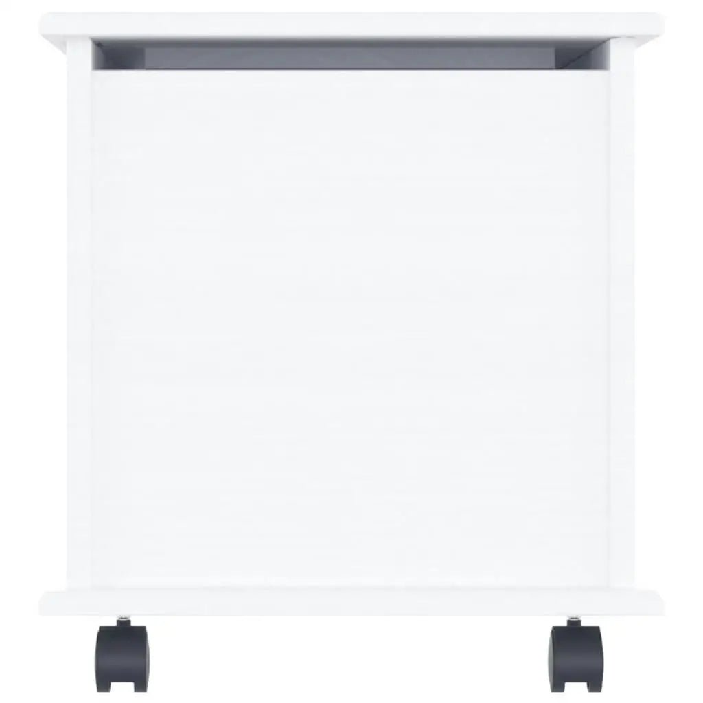 ALTA White Storage Chest on Wheels 28.7x15.6x17.3 - AURA