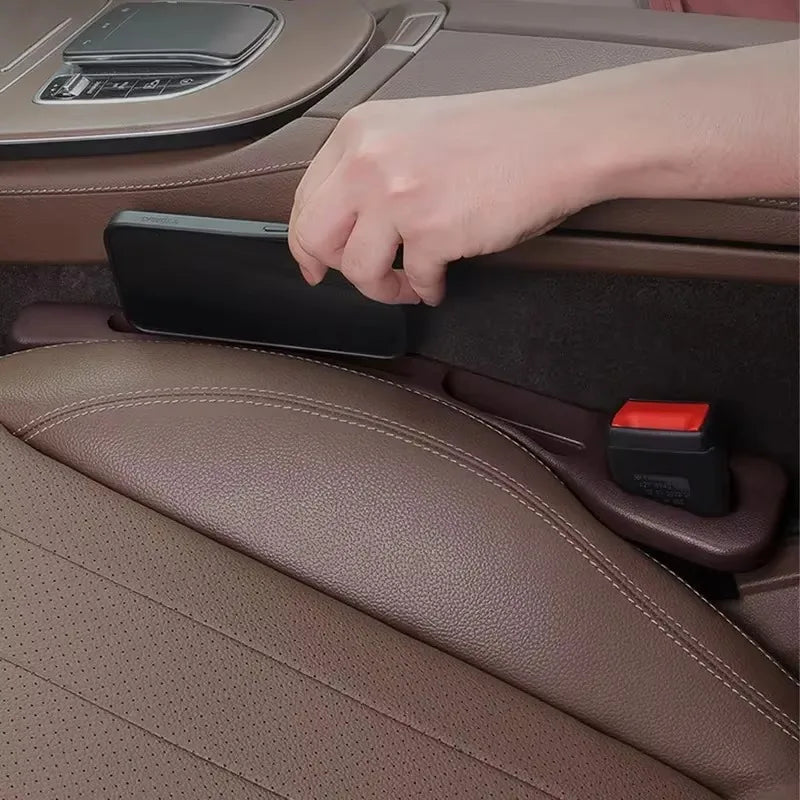 2Pcs Car Seat Gap Filler Seat Crevice Storage Box Bag - AURA