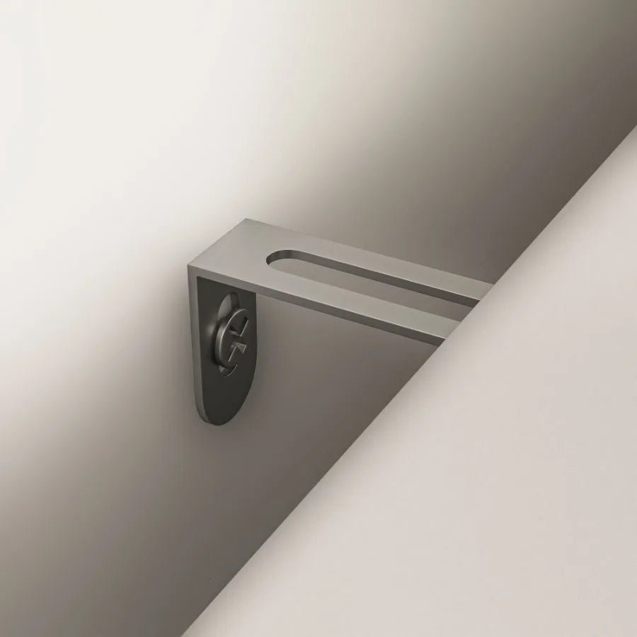 White and Gold Storage Cabinet with 2 Doors - AURA