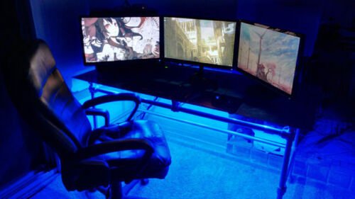 Color Changing DESK light - Game Gamer Room Accent Lighting SET - NEW 1 GIFT - AURA