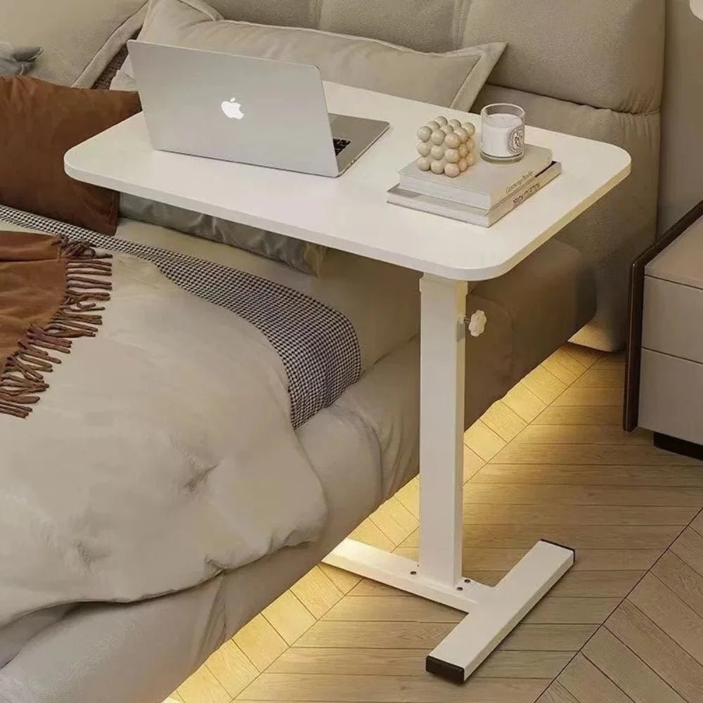 Mobile Bedside Table Household Office Desk Bedroom Folding Tables - AURA