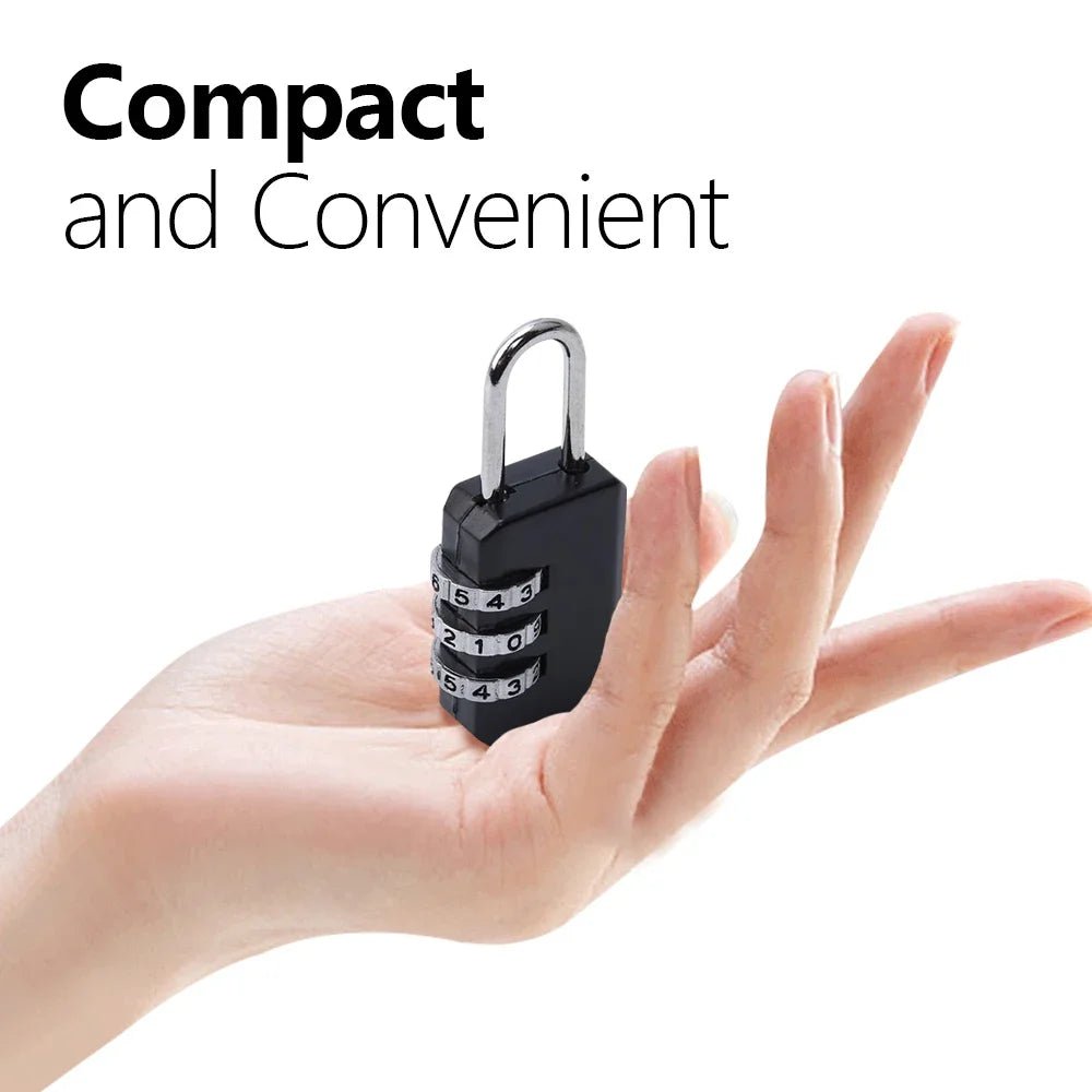 Password Lock, Long Beam, Large Padlock, Outdoor Courtyard Door Lock - AURA