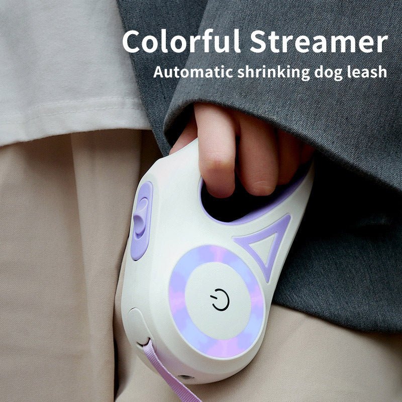 Dog Leash Retractable Leash And Dog Collar Spotlight - AURA