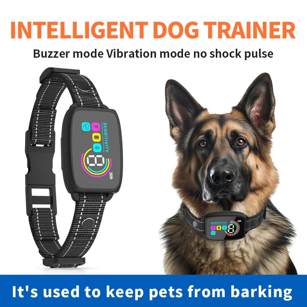 Smart Automatic Anti Barking Dog Collar Rechargeable Bark - AURA