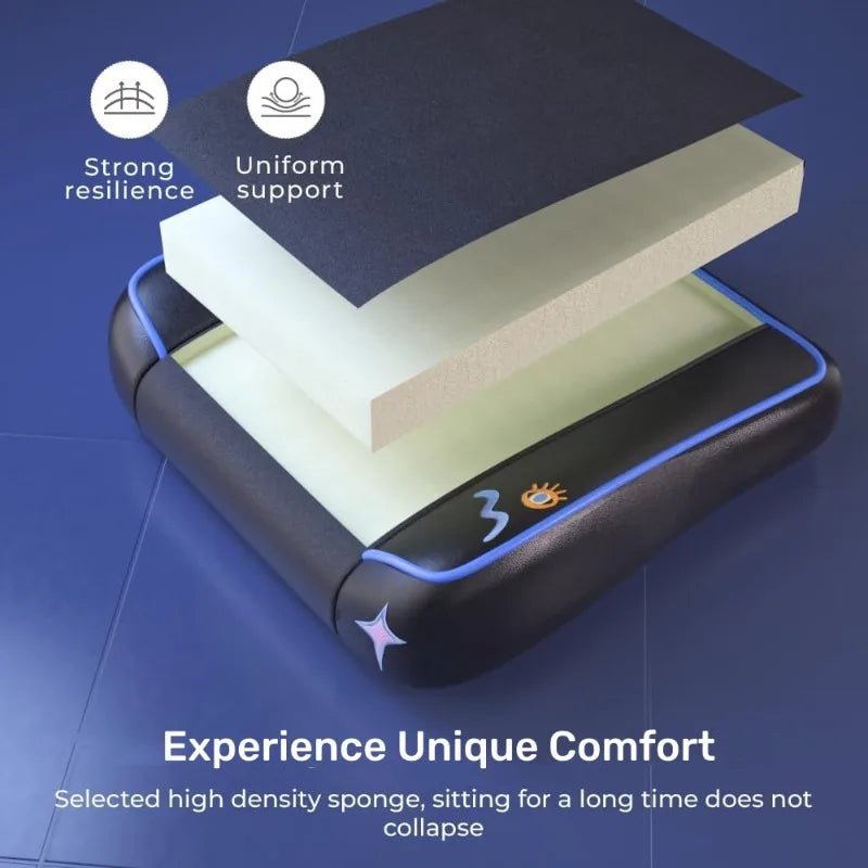 Morphling Gaming Chair Dynamic Lumbar Support and Thicken Seat, Height Adjustable Game Chair with 360° - Swivel Seat - AURA