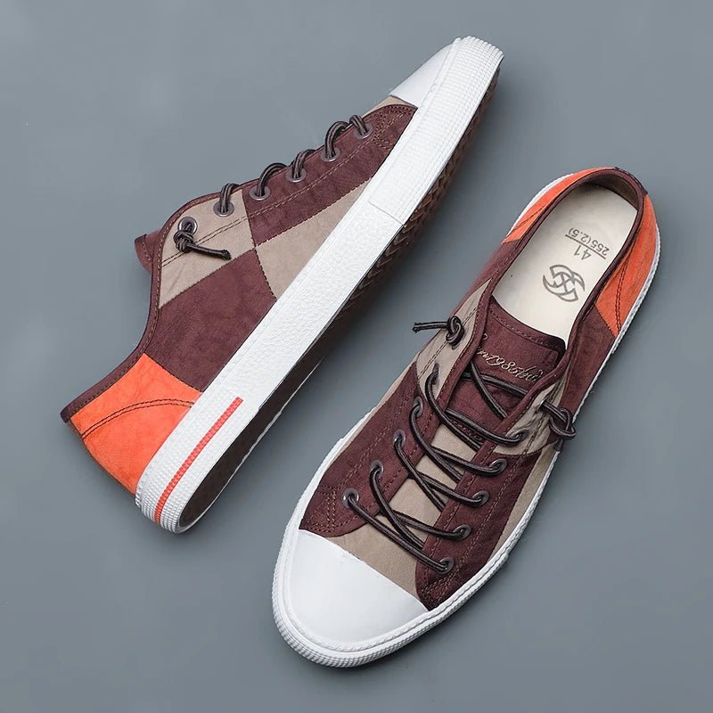 2021 Men Casual Shoes Mens Canvas Shoes for Men Shoes Men Fashion Flats Brand Fashion Men's Driving Shoes Men Sneakers - AURA