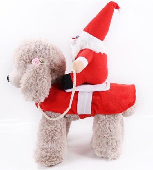 Dog Christmas Clothes Cat Christmas Clothes Pet Winter Clothes - AURA