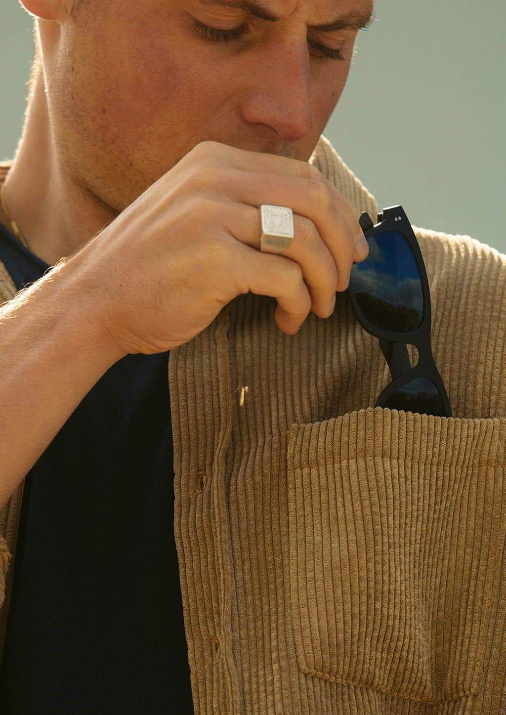 Hybrid - Atom - Carbon Fiber & Acetate Sunglasses - AURA