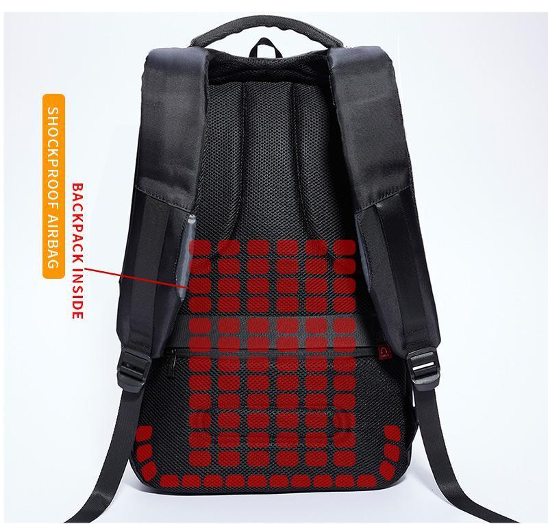 Waterproof Backpack With USB Charging Port - AURA