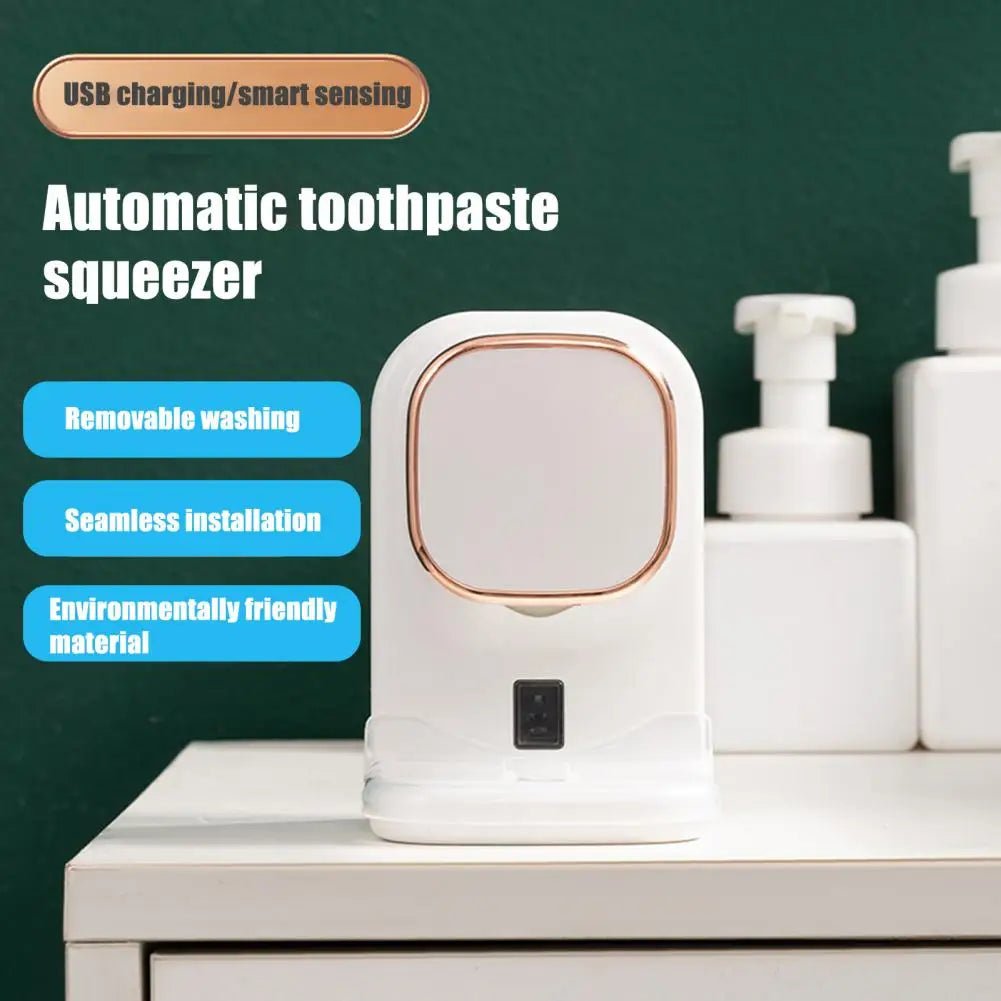 Electric Toothpaste Dispenser Automatic Sensor USB Charging - AURA