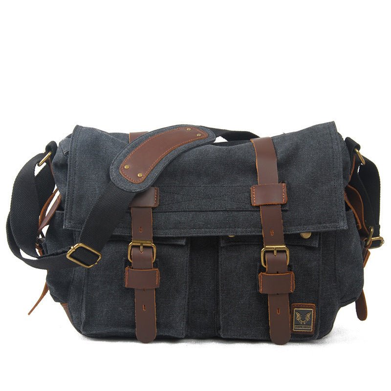 Men's And Women's Messenger Bags Horizontal Square Type - AURA