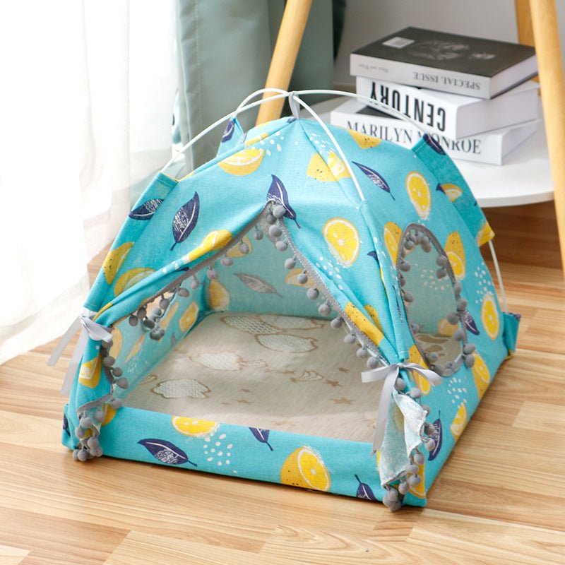 Cat Tent Cat Cat House Enclosed Pet Bed - AURA