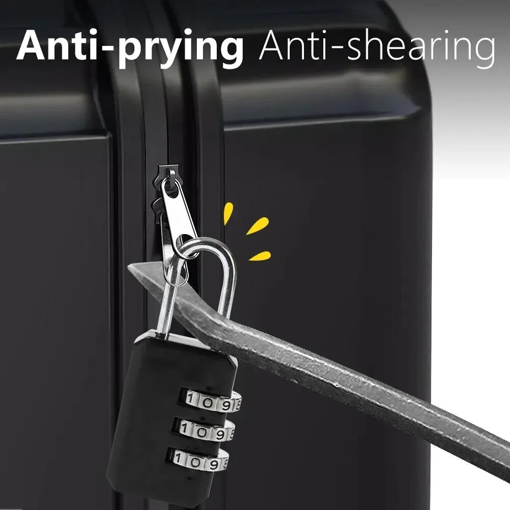 Password Lock, Long Beam, Large Padlock, Outdoor Courtyard Door Lock - AURA